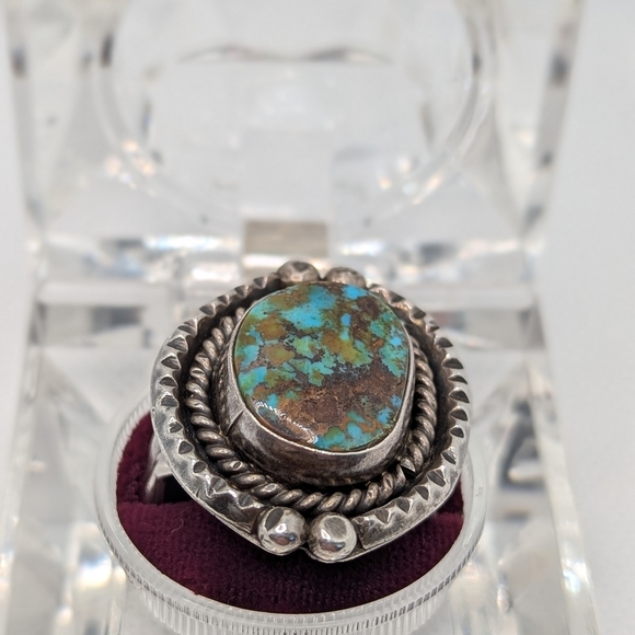 Navajo Statement Ring - Picture 2 of 8